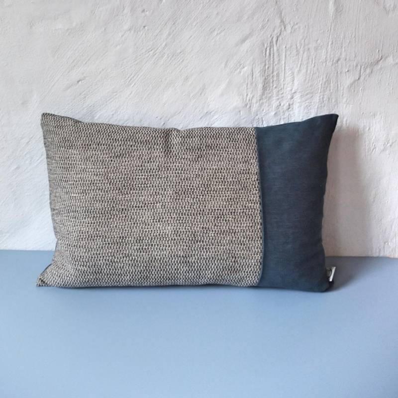 Gråsau FOLDOVER cushion |Vibrant| Teal 002 Svaberg